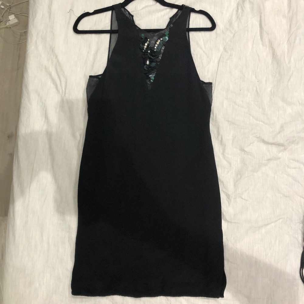 Phillip Lim Black Silk Mini Dress
